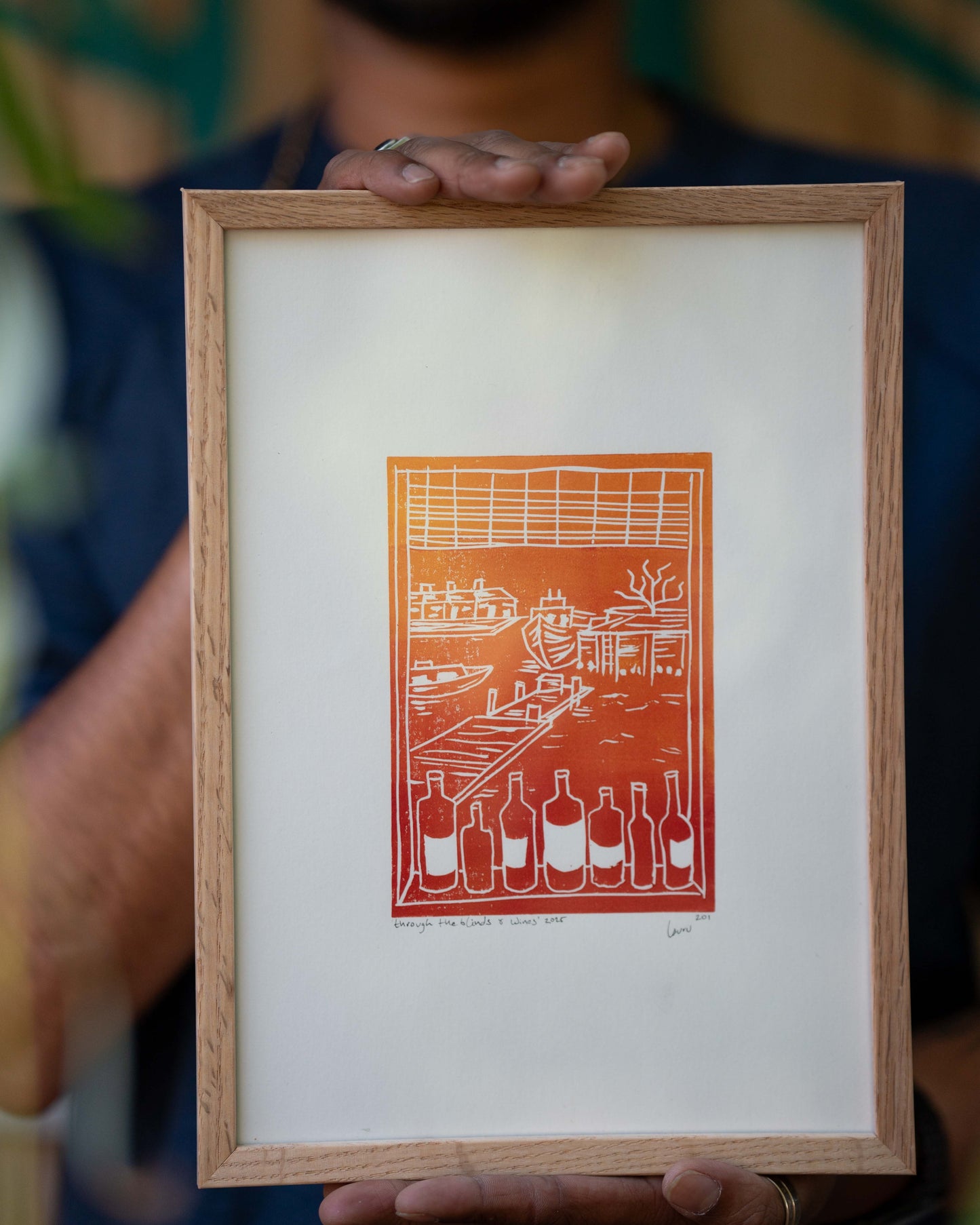 'Through the blinds & wines' by Isuru Perera