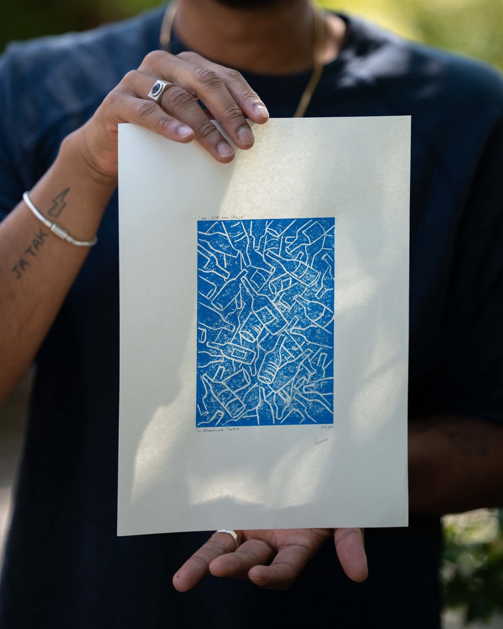 "Okay, just one glass" by Isuru Perera