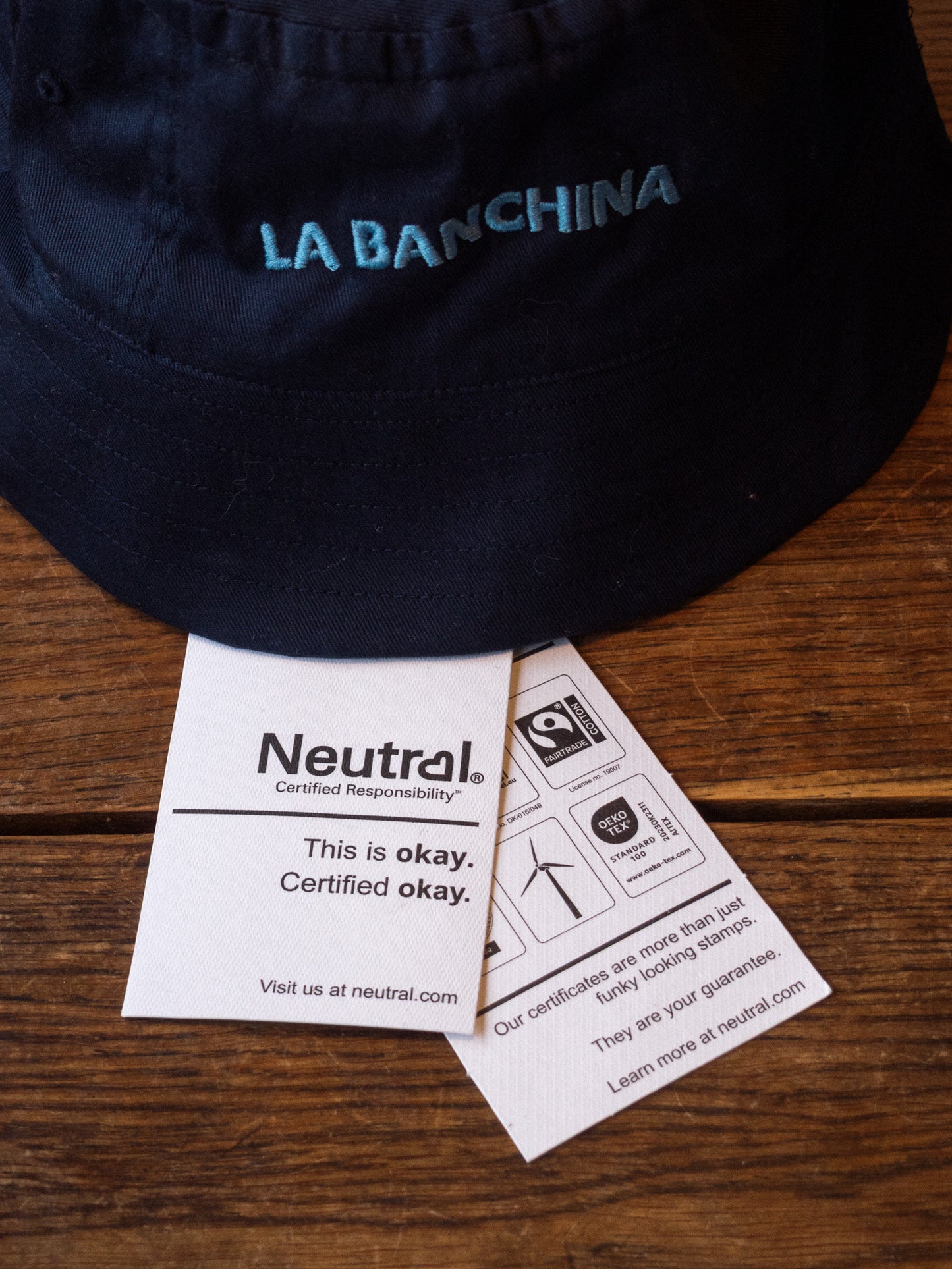 La Banchina Twill Bucket Hat