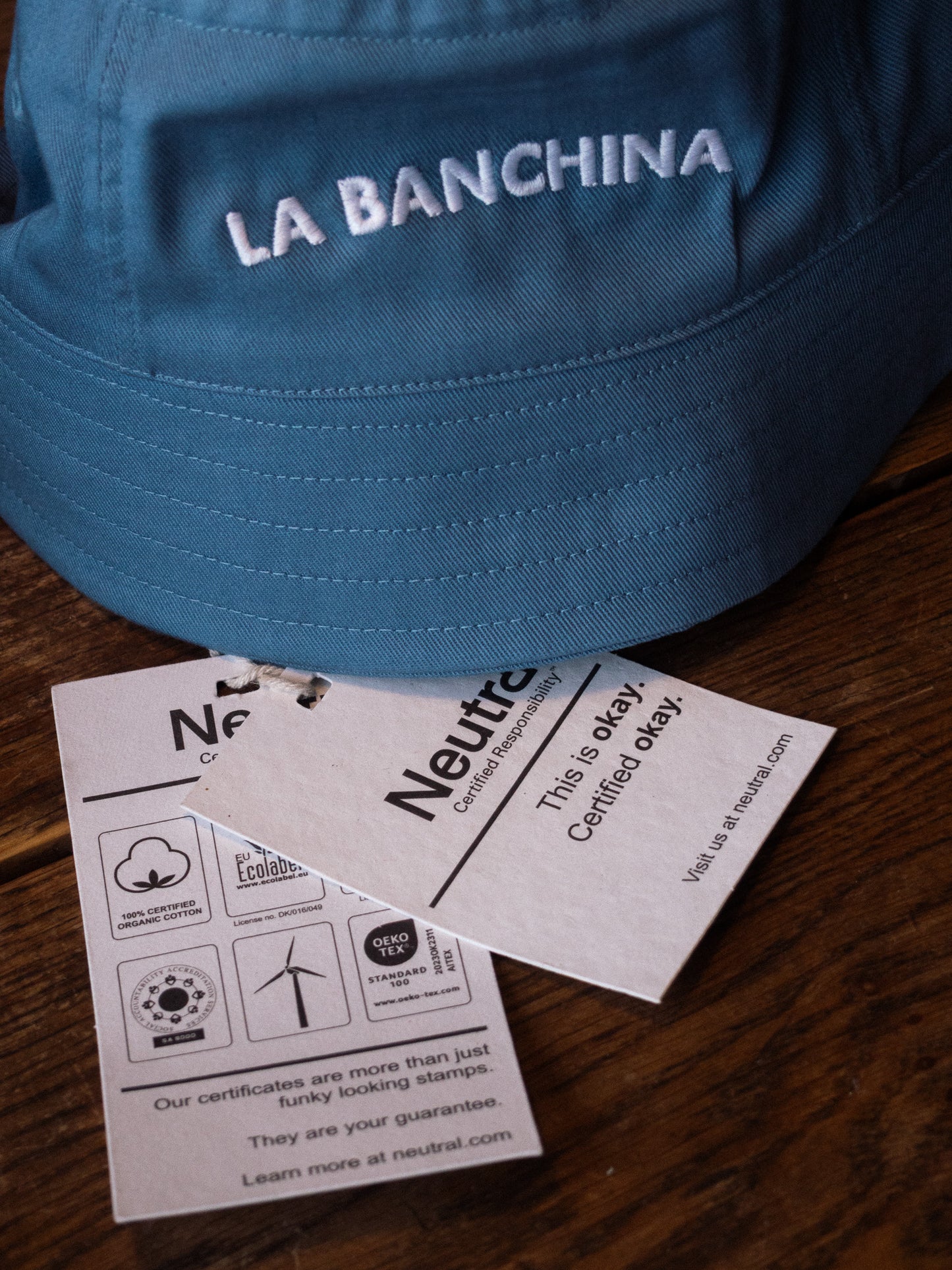 La Banchina Twill Bucket Hat