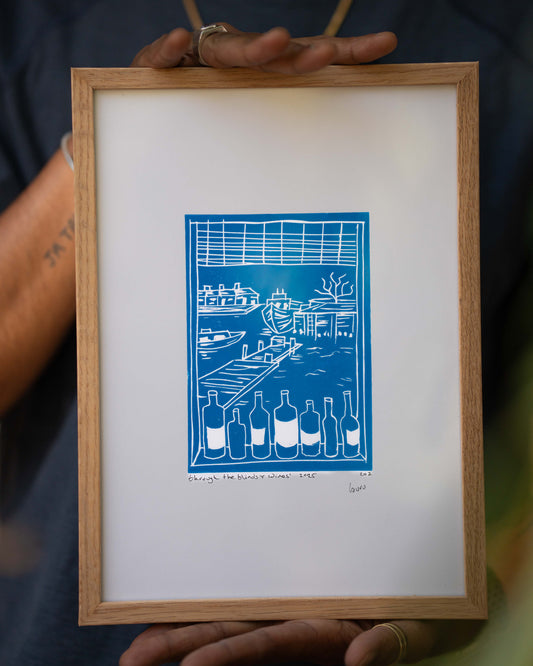 'Through the blinds & wines' by Isuru Perera